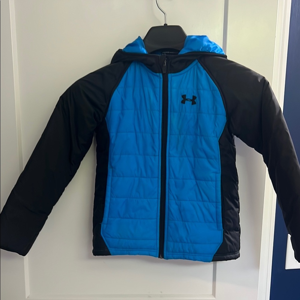 Under Armour Kids Blue and Black Jacket